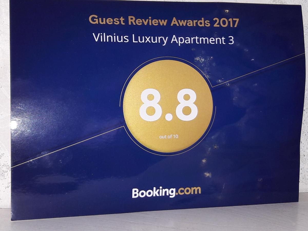 Vilnius Luxury Apartment 3 Eksteriør bilde